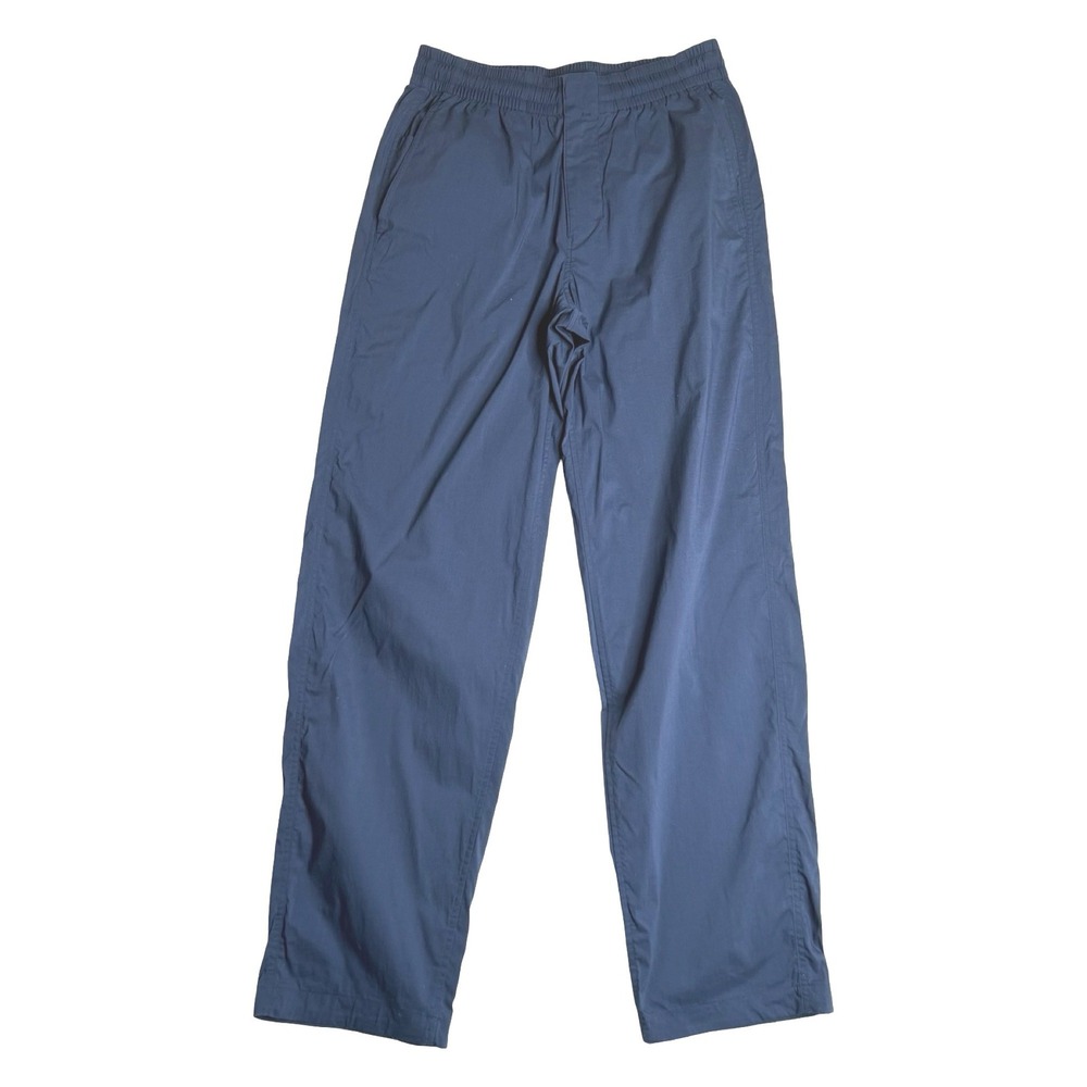 Lululemon Poplinâ Relax Fit Pant Navy Blue Cotton Blend Mens Size XS